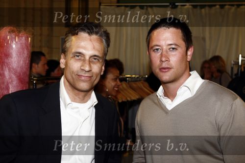 Rotterdam 6 mei 2009
Vrouwen Ladies beurs in Rotterdam. Robert Schoemacher met compagnon
Peter Smulders bv