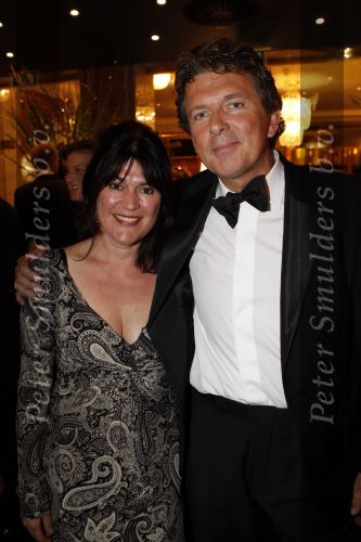 Amsterdam 26 oktober 2007
Uitreiking televizierring 2007 in carre. Robert ten Brink met zijn vrouw Roos
