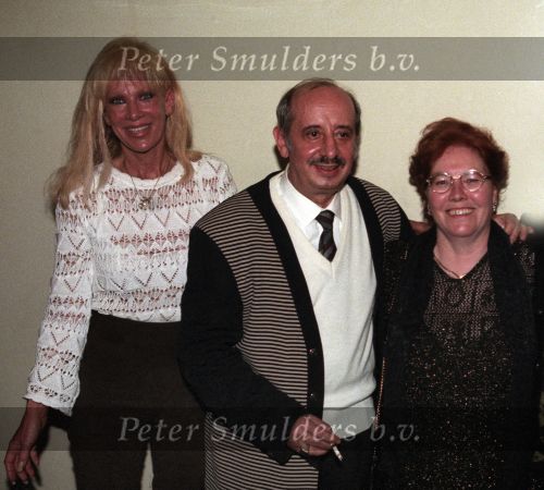 30 Januari 1997 Roberto Borsato met zijn vrouw en ex vrouw Mar Borsato