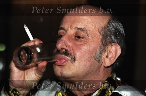 Rotterdam, 30 Januari 1997 Optreden in Chinees Restaurant van Roberto Borsato, de vader van Marco Borsato