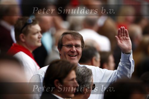 Amsterdam 10 mei 2009
Ajax-fc twente in de arena. De harde kern ajax supporters komt de eerste helft niet kijken en heeft spanddoeken opgehangen om te protesteren tegen het beleid bij ajax. Ron Beds and Bedding
Peter Smulders bv