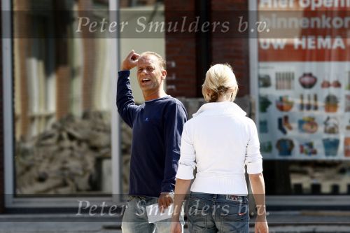 Landsmeer 25 april 2009
Ron Boszhard met zijn nieuwe vriendin Emilie Rozenga in Landsmeer.
Peter Smulders bv