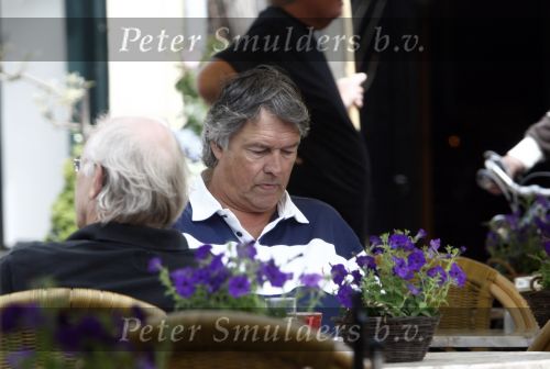 Breukelen 16 juli 2008
Ron Brandsteder op terras in Breukelen.