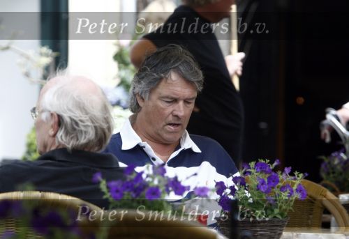 Breukelen 16 juli 2008
Ron Brandsteder op terras in Breukelen.