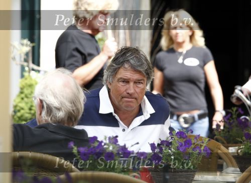 Breukelen 16 juli 2008
Ron Brandsteder op terras in Breukelen.