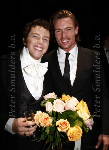 Rotterdam 20 april 2008
Premiere Les Miserables in het nieuwe luxor . Jamai Looman en Ron Link
Peter Smulders bv