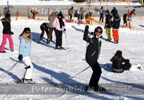 Gerlos 19 februari 2009
Tatjana met vriend Ronnie Rosenbaum en 2 vriendinnen op skivakantie.
Peter Smulders bv