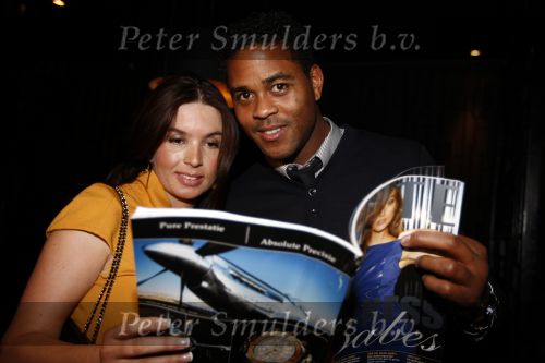 Amsterdam 16 januari 2008
Rossana Lima Patrick Kluivert en Anouk Smulders bij presentatie Quote Business babes in Jimmy Woo.