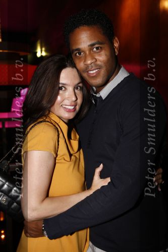 Amsterdam 16 januari 2008
Rossana Lima Patrick Kluivert en Anouk Smulders bij presentatie Quote Business babes in Jimmy Woo.