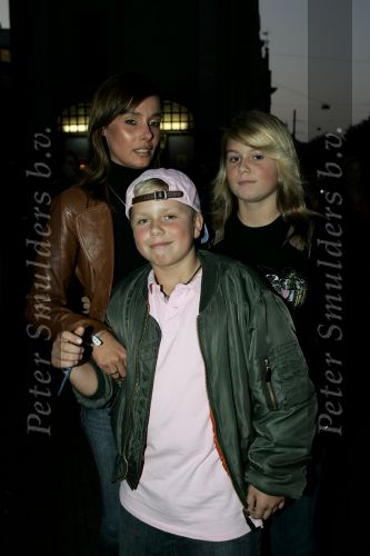 Amsterdam 5 oktober 2005
Robbie Williams concert in Paradiso .
Andre Hazes met Roxeanne Hazes