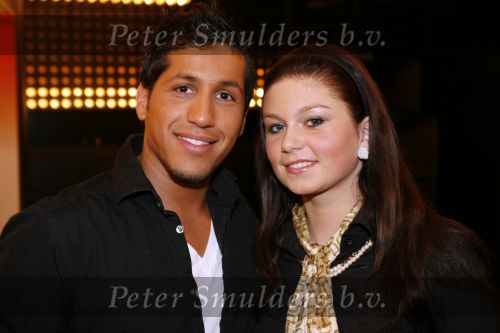 Amsterdam 14 maart 2007
Roxeanne Hazes bij de presentatie van who will be the next popstar van sbs6. Met Jody Bernal
