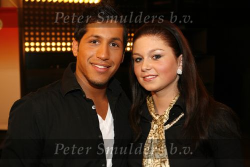 Amsterdam 14 maart 2007
Roxeanne Hazes bij de presentatie van who will be the next popstar van sbs6. Met Jody Bernal