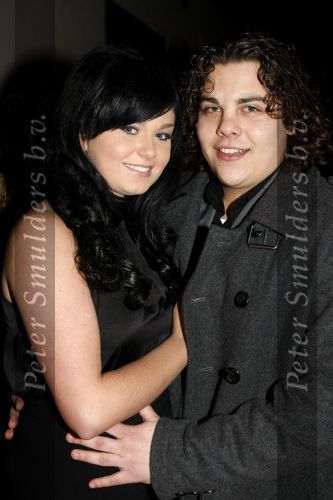 Vinkeveen 18 januari 2009
Roxeanne Hazes viert haar 16 e verjaardag in Roekz in Vinkeveen. Roxeanne met vriend Rico
Peter Smulders bv