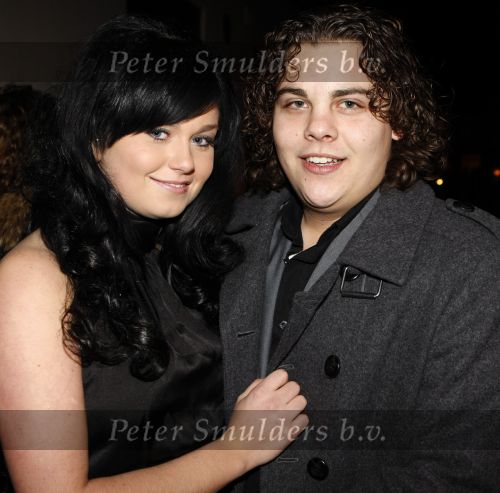 Vinkeveen 18 januari 2009
Roxeanne Hazes viert haar 16 e verjaardag in Roekz in Vinkeveen. Roxeanne met vriend Rico
Peter Smulders bv