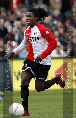 Rotterdam, 4 Maart 2007 
Royston Drenthe, toen spelend voor Feyenoord en nu uitkomend voo Real Madrid