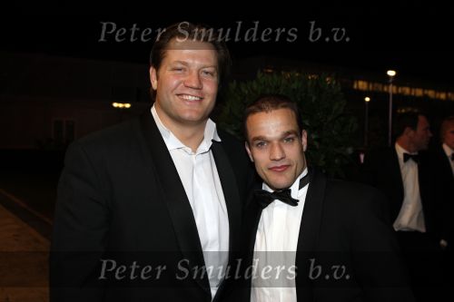 Amsterdam 19 decdember 2007
Sportman van het jaar verkiezing in de rai. Ruben Haukes en Dennis v d Geest