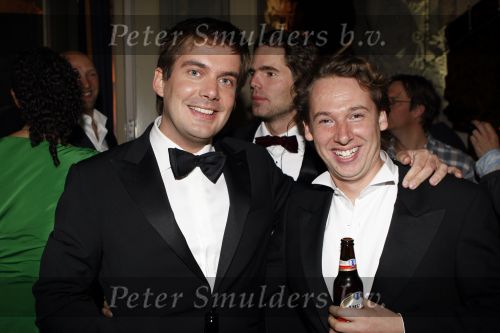Amsterdam 26 oktober 2007
Uitreiking televizierring 2007 in carre. Ruben  Nicolai met een vriend