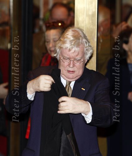 Amsterdam 1 februari 2008
Koningin Beatrix (70jaar) en Prinses Margriet (65 jaar) vieren hun verjaardag in Carre. Rudi Fuchs