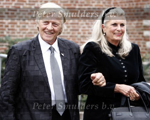 Wassenaar 3 april 2008
Herdenkingsdienst soldaat van oranje Erik Hazelhoff  in kerk wassenaar. Prin ses Margriet Pieter v Vollenhoven  en Rutger Hauer met zijn vrouw
Peter Smulders bv