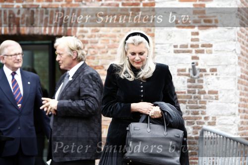 Wassenaar 3 april 2008
Herdenkingsdienst soldaat van oranje Erik Hazelhoff  in kerk wassenaar. Prin ses Margriet Pieter v Vollenhoven  en Rutger Hauer met zijn vrouw