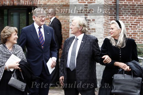 Wassenaar 3 april 2008
Herdenkingsdienst soldaat van oranje Erik Hazelhoff  in kerk wassenaar. Prin ses Margriet Pieter v Vollenhoven  en Rutger Hauer met zijn vrouw
Peter Smulders bv