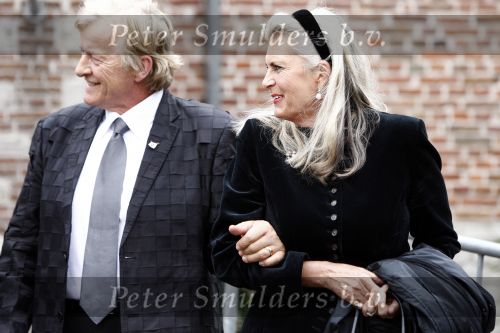 Wassenaar 3 april 2008
Herdenkingsdienst soldaat van oranje Erik Hazelhoff  in kerk wassenaar. Prin ses Margriet Pieter v Vollenhoven  en Rutger Hauer met zijn vrouw
Peter Smulders bv