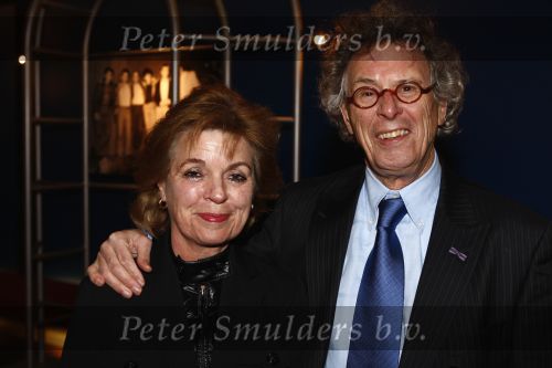 Hilversum 5 maart 2009
Uitreiking van de gouden harpen in studi 21. ruud Bos met vrouw
Peter Smulders bv