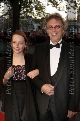 Amsterdam 5 oktober 2007
Premiere Ciske de Rat in Carre. Ruud Bos met kleindochter