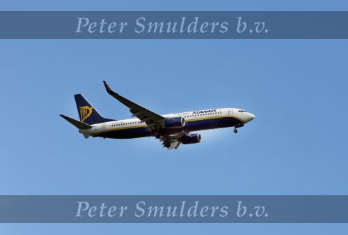 Best, 6 Juli 2008
Landing van een Ryan Air vliegtuig op vliegveld Eindhoven