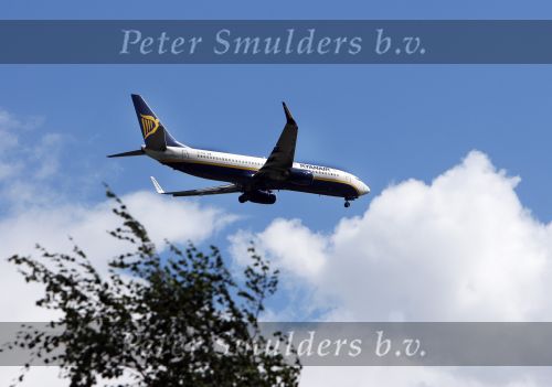 Best, 6 Juli 2008
Landing van een Ryan Air vliegtuig op vliegveld Eindhoven