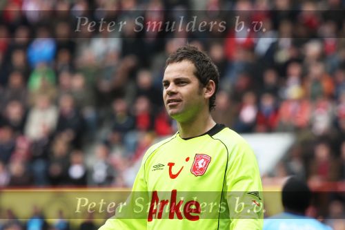 Eindhoven, 13 April 2008 Kampioenswedstrijd PSV-FC Twente, eindstand 1-1 Seizoen 2007/2008. PSV daardoor nog niet kampioen.
Sander Boschker