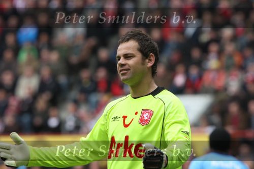 Eindhoven, 13 April 2008 Kampioenswedstrijd PSV-FC Twente, eindstand 1-1 Seizoen 2007/2008. PSV daardoor nog niet kampioen.
Sander Boschker