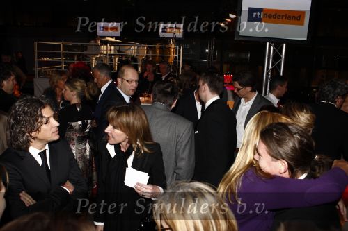 Hilversum 26 januari 2009
Linda de Mol bij de uitreiking van de gouden beelden bij beeld en geluid. Linda met haar neefje Johnny de Mol jr
Peter Smulders bv