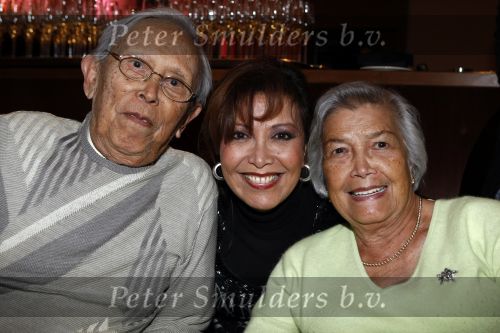 Amsterdam 7 maart 2008
Presentatie dvd en cd van Anneke Gronloh bij hotel de kersentuin. Sandra Reemer met ouders
Peter Smulders bv