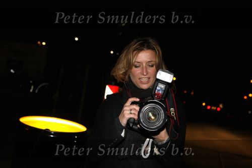 Amsterdam 22 november 2007
Rick Nieman en Sasha de Boer op straat in amsterdam. Sasha met foto camera