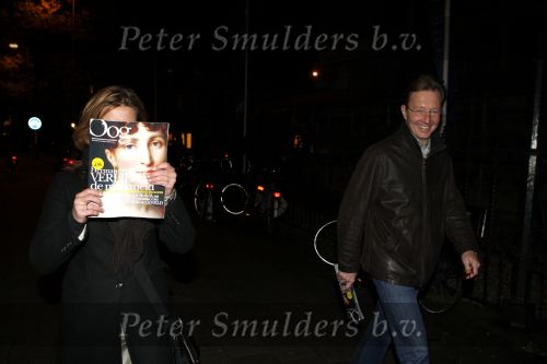 Amsterdam 22 november 2007
Rick Nieman en Sasha de Boer op straat in amsterdam.