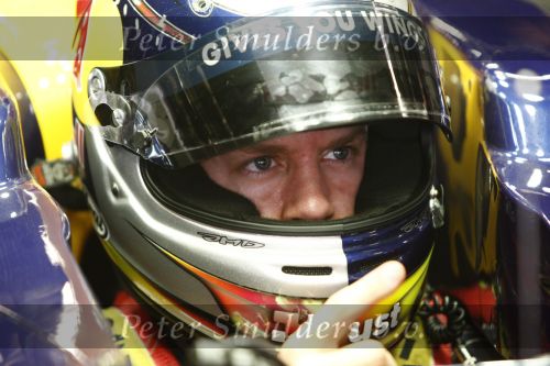 Barcelona 11 maart 2009
Test dag voor de formule 1 teams op het circuit van Barcelona. Sebastian Vettel
Peter Smulders bv