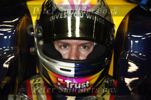 Barcelona 11 maart 2009
Test dag voor de formule 1 teams op het circuit van Barcelona. Sebastian Vettel
Peter Smulders bv