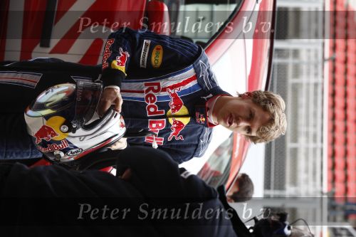 Barcelona 11 maart 2009
Test dag voor de formule 1 teams op het circuit van Barcelona. Sebastian Vettel
Peter Smulders bv