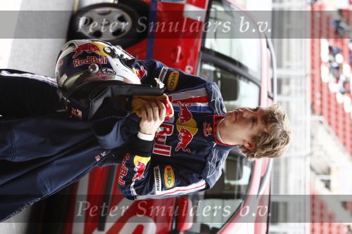 Barcelona 11 maart 2009
Test dag voor de formule 1 teams op het circuit van Barcelona. Sebastian Vettel
Peter Smulders bv