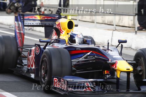 Barcelona 11 maart 2009
Test dag voor de formule 1 teams op het circuit van Barcelona. Sebastian Vettel
Peter Smulders bv