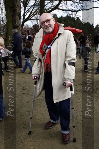 Kaatsheuvel 29 maart 2009
15 jarig bestaan van Princess in de efteling. Serge Henri Valcke op krukken
Peter Smulders bv