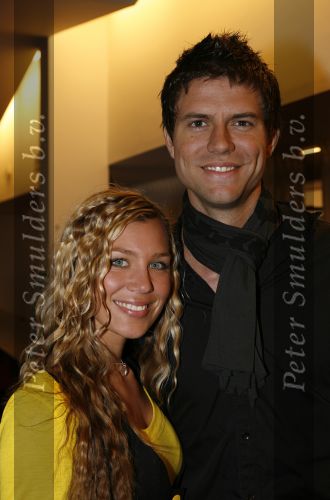 Tilburg, 20 Januari 2008
Premiere Fame in stadsschouwburg van Tilburg
Simon Keizer met zijn vriendin