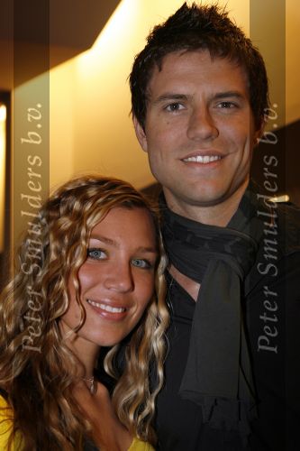 Tilburg, 20 Januari 2008
Premiere Fame in stadsschouwburg van Tilburg
Simon Keizer met zijn vriendin