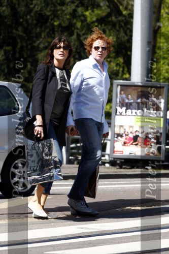 Amsterdam 22 april 2009
Simply Red samen met zijn vriendin Gabriella Wesberry op de pc hooftstraat.
Peter Smulders bv