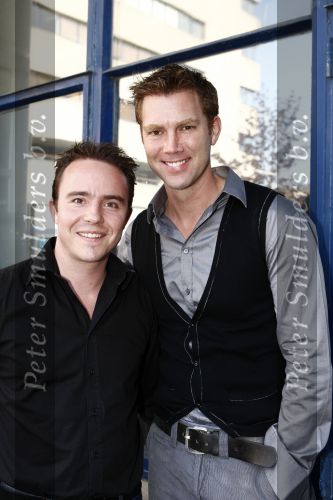 Amsterdam 20 april 2009
Presentatie van het blad linda van special L\'Homo. Sipke Jan Bousema met vriend
Peter Smulders bv