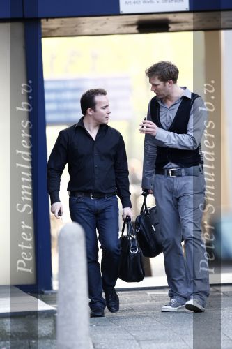 Amsterdam 20 april 2009
Presentatie van het blad linda van special L\'Homo. Sipke Jan Bousema met vriend
Peter Smulders bv