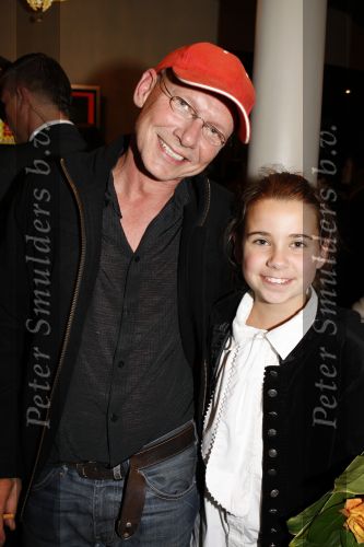Amsterdam 5 oktober 2007
 premiere van Ciske de Rat in Carre.  Sjoerd Pleijsier met dochter