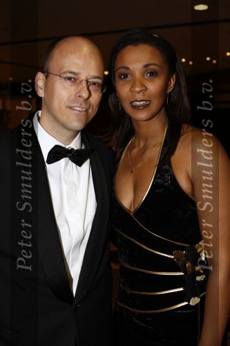 Den Haag 20 januari 2008
Premiere  Hollywood in concert met Lee Towers en Anita Meier. Sophia Wezer met man