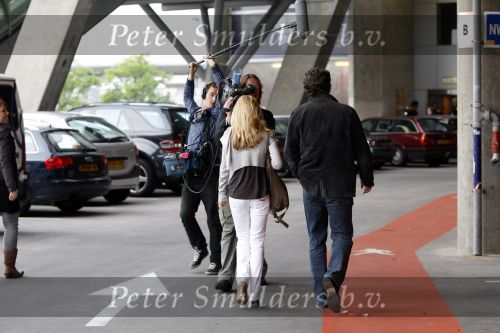 Amsterdam 26 mei 2008
Artiesten zingen andre hazes in concert in de arena. Frank Broere met Sophie de Buisonje vriendin van Xander